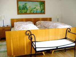 Betten im Ferienhaus